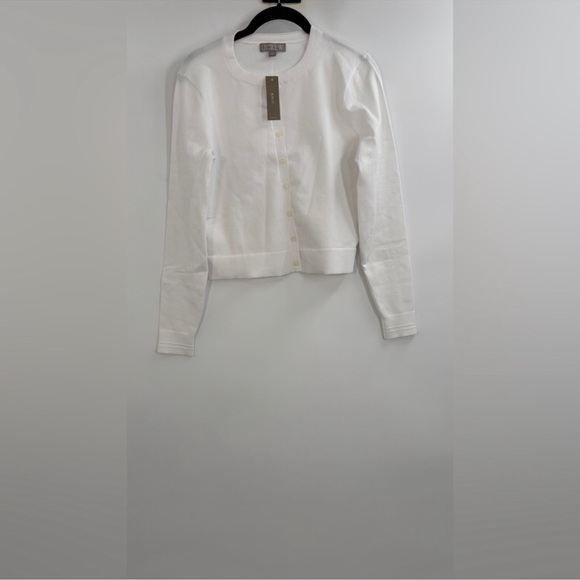 J.Crew New Jackie cardigan in premium ultra-fine cotton blend - Picture 5 of 8